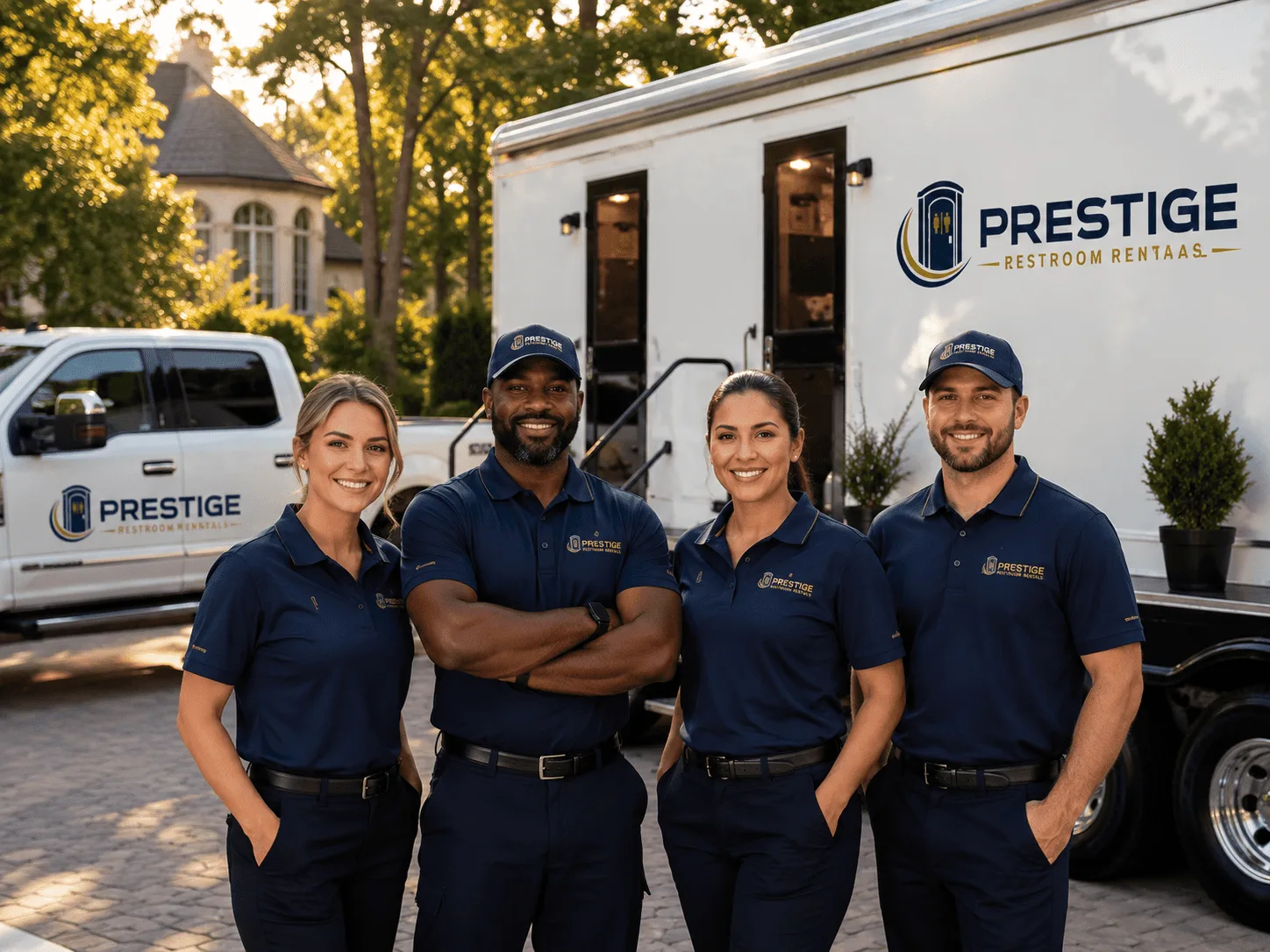 Trusted Luxury Portable Restrooms company in Trego, WI
